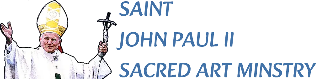 Pope Saint John Paul II Sacred Art Ministry logo